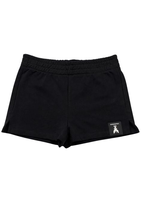 Shorts bambina nero in cotone Patrizia Pepe | 7P0346NERO